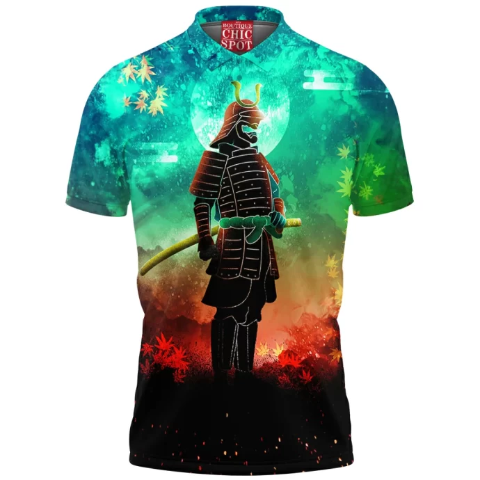 Autumn Samurai Polo Shirt