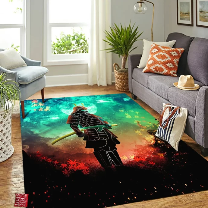 Autumn Samurai Rectangle Rug