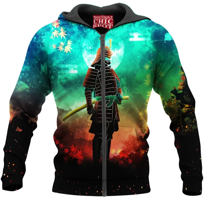 Autumn Samurai Zip Hoodie