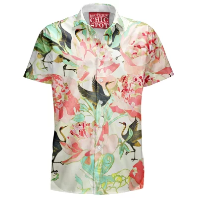 Crane Hawaiian-Shirt