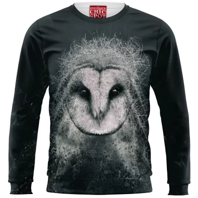 Animal Sweatshirt, Owl Sweatshirt