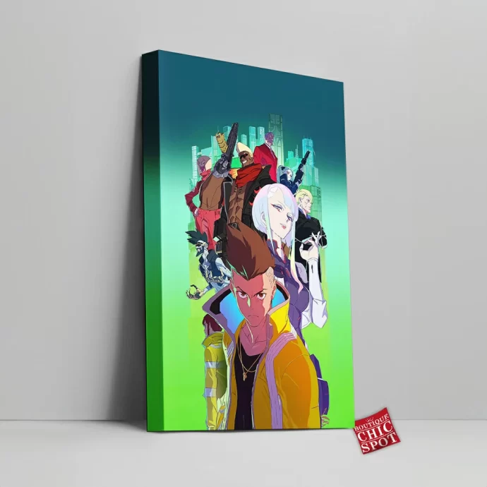 Cyberpunk Edgerunners Canvas Wall Art