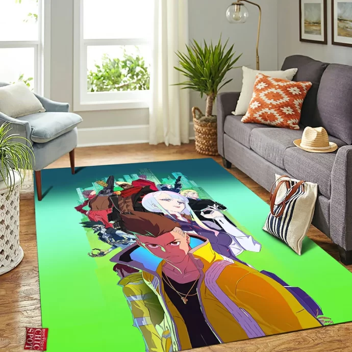 Cyberpunk Edgerunners Rectangle Rug