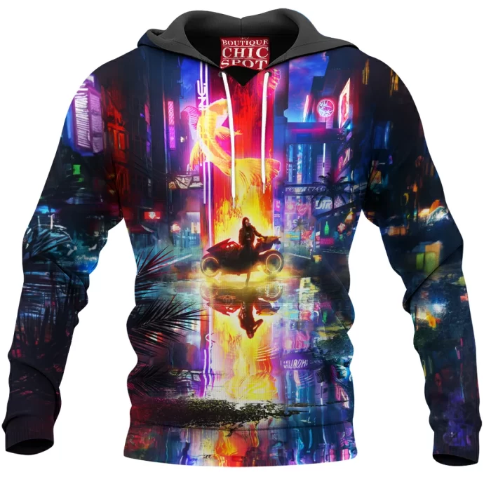 Cyberpunk Reflection Hoodie