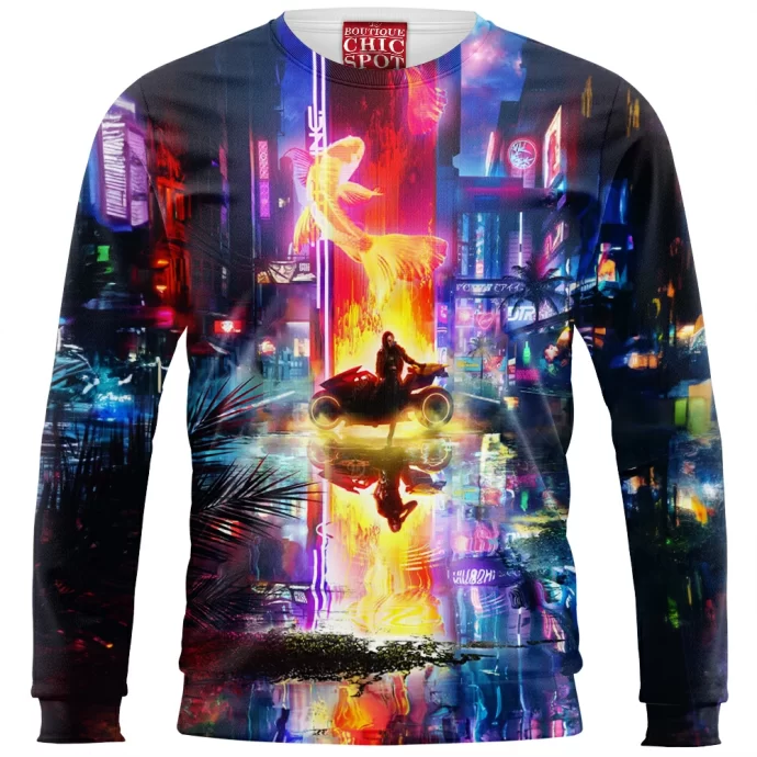 Cyberpunk Reflection Sweatshirt