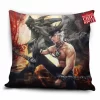 Burning Dragon Pillow Cover
