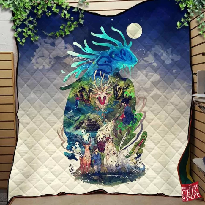 Studio Ghibli Quilt Blanket