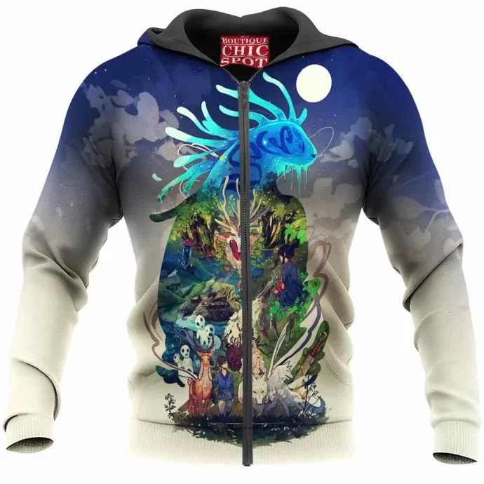 Studio Ghibli Zip Hoodie