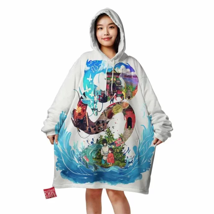 Spirited Away Blanket Hoodie