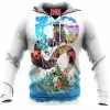 Anime Fleece-Hoodie, Spirited Away Fleece-Hoodie, Ghibli Fleece-Hoodie