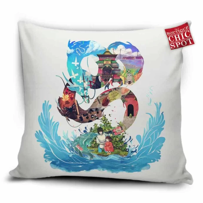 Spirited Away Pillow Cover