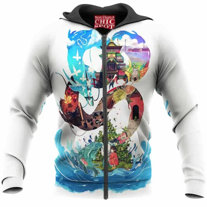 Spirited Away Zip Hoodie