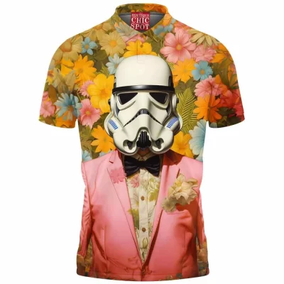 Sci-Fi Polo Shirt, Star Wars Polo Shirt, Stormtrooper Polo Shirt