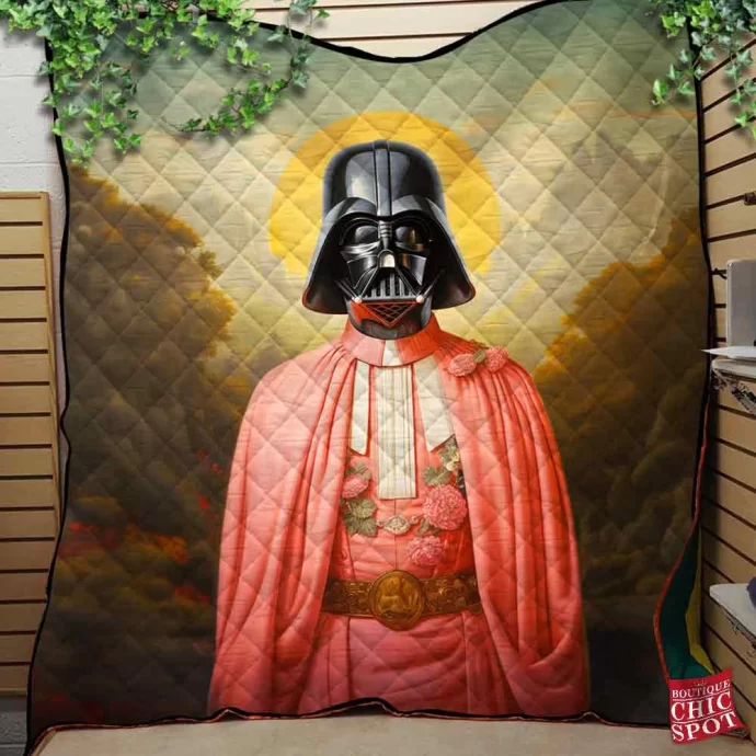 Darth Vader Quilt Blanket