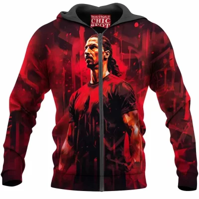 Zlatan Ibrahimovic Zip-Hoodie