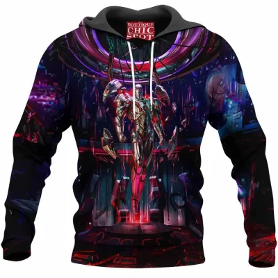 Comic Hoodie, Ultron Hoodie, Iron Man Hoodie