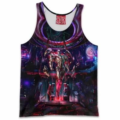 Comic Tank-Top, Ultron Tank-Top, Iron Man Tank-Top