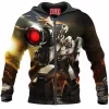 Megatron Zip-Hoodie, Sci-Fi Zip-Hoodie, Transformers Zip-Hoodie