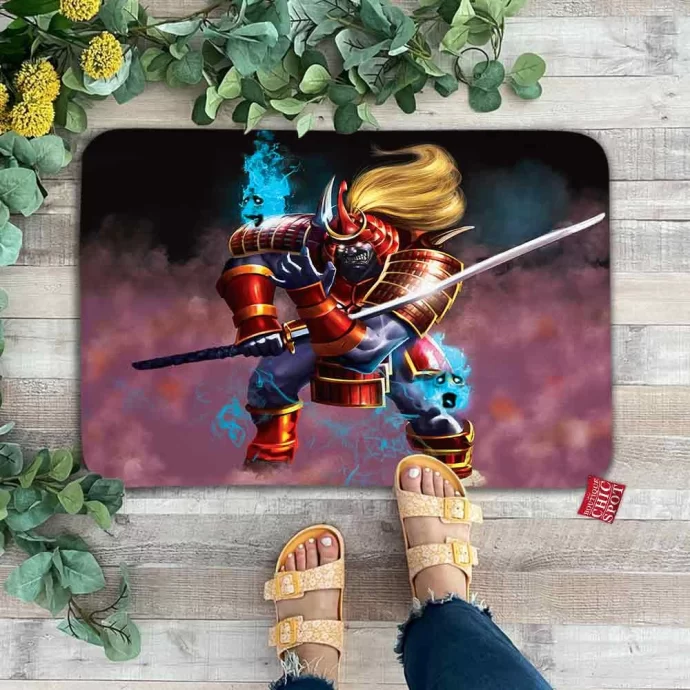 Ghost Samurai Doormat