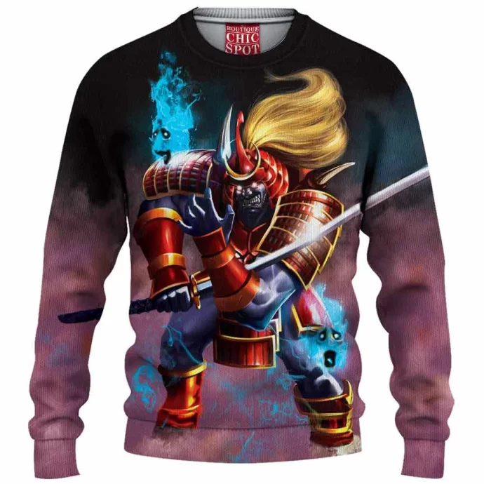 Ghost Samurai Knitted Sweater