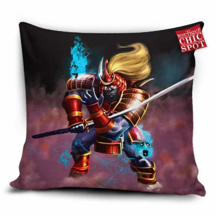 Ghost Samurai Pillow Cover