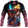 Samurai Zip-Hoodie