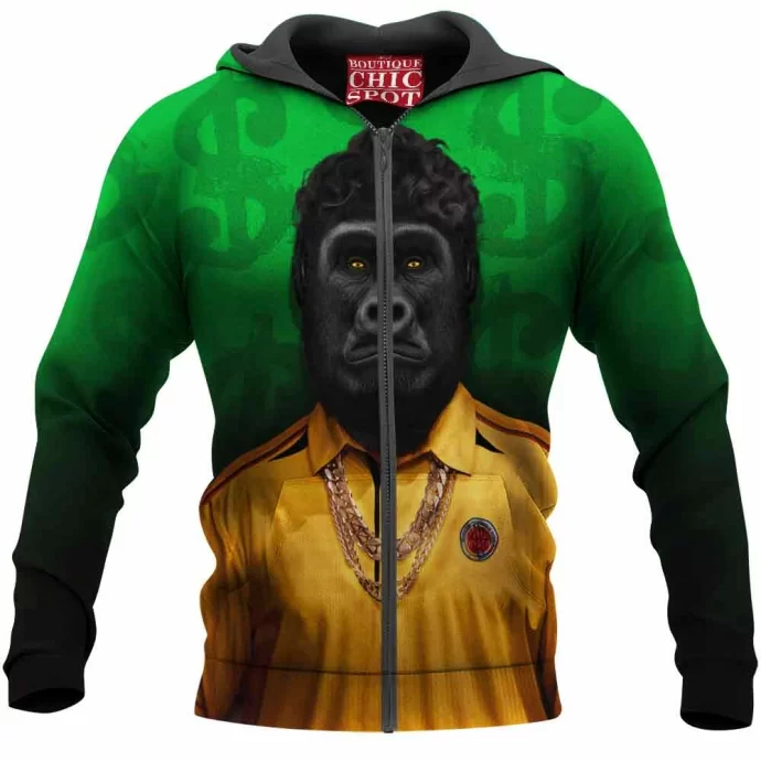 King Kong Zip Hoodie