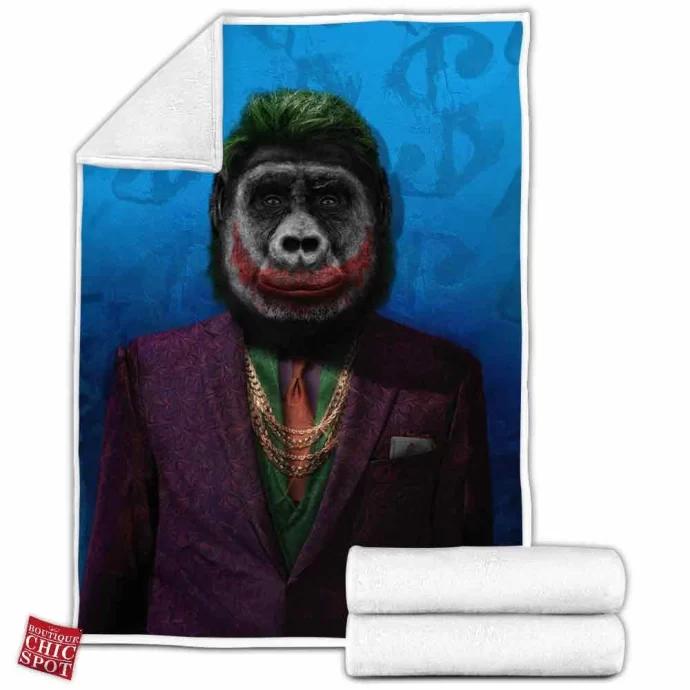 King Kong Joker Fleece Blanket