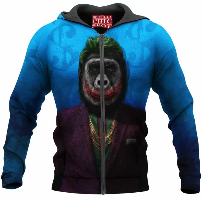 King Kong Joker Zip Hoodie