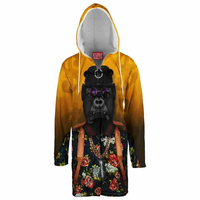 King Kong Hooded Cloak Coat