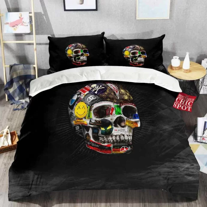 Skull Br Collab Bedding Set