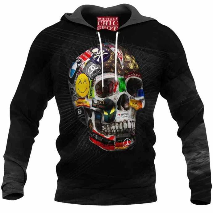 Skull Br Collab Hoodie