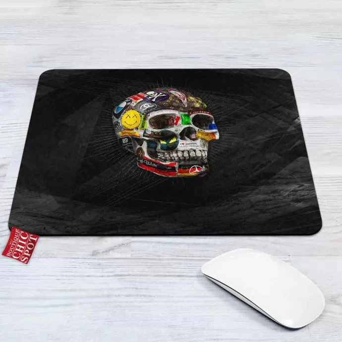 Skull Br Collab Mouse Pad