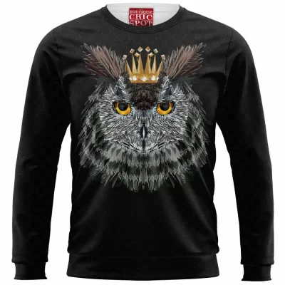 Animal Sweatshirt, Owl Sweatshirt
