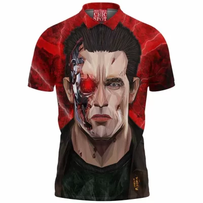 Sci-Fi Polo Shirt, Terminator Polo Shirt