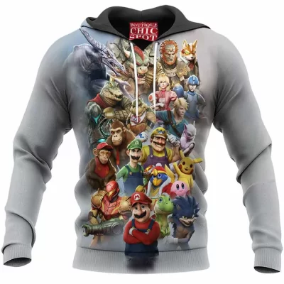 Game Hoodie, Super Smash Bros Hoodie