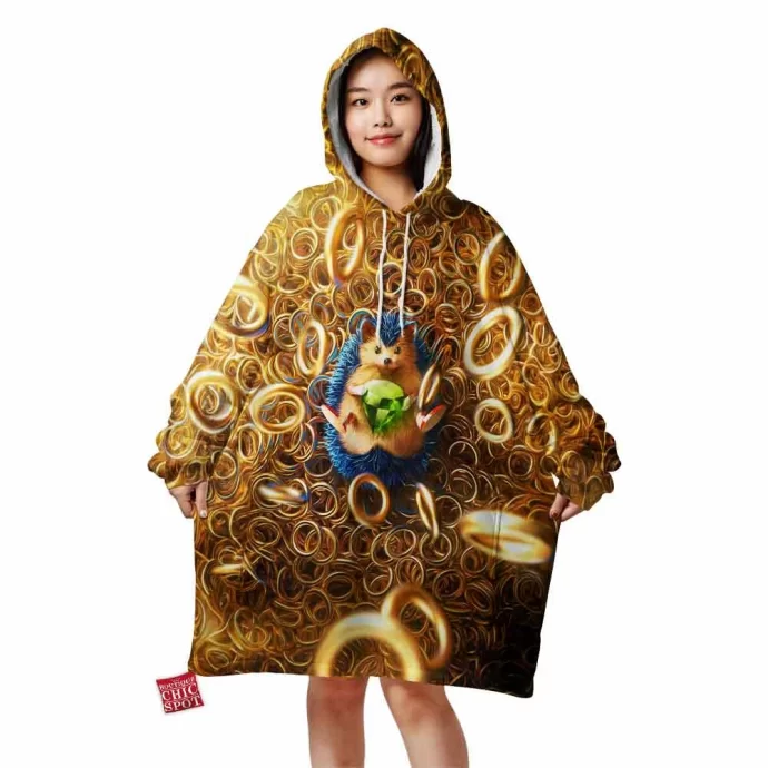 Sonic the Hedgehog Blanket Hoodie