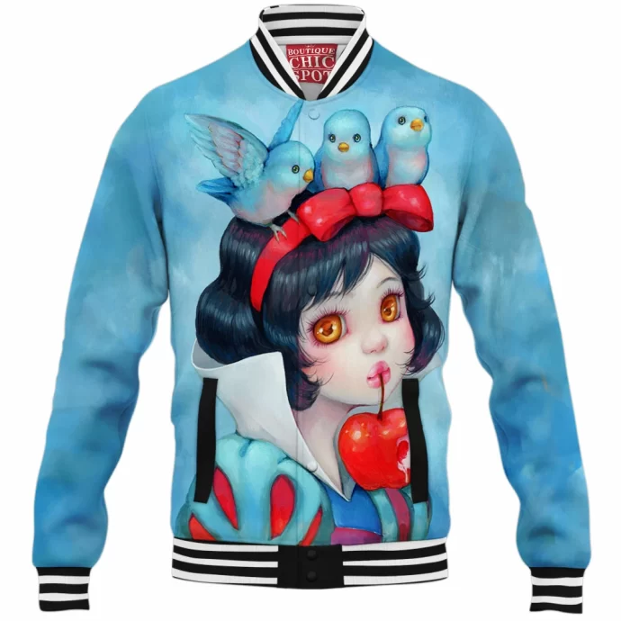 Snow White Baseball Jacket