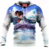 Anime Fleece-Hoodie, Spirited Away Fleece-Hoodie, Ghibli Fleece-Hoodie