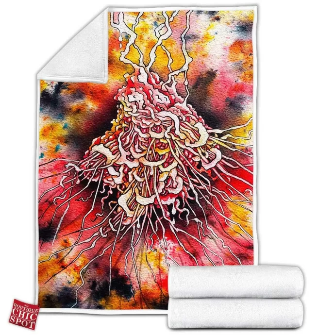 Pain Fleece Blanket