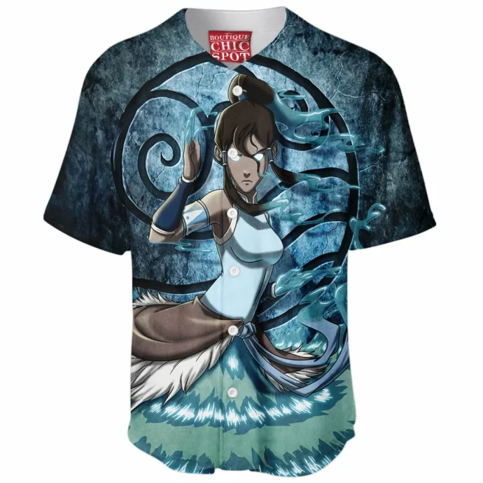 Legend Of Korra Baseball Jersey