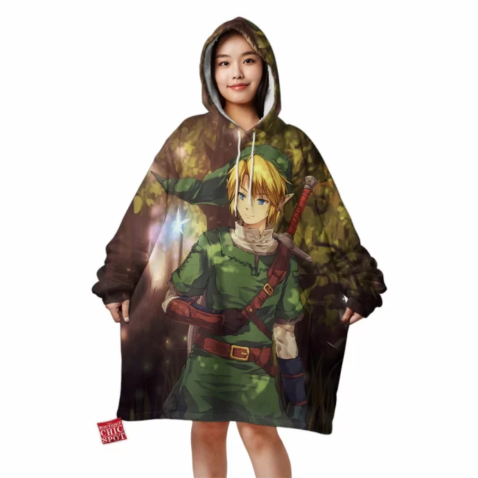 Link Zelda Blanket Hoodie