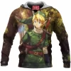 Zelda Link Fleece-Hoodie, Game The Legend of Zelda Fleece-Hoodie