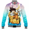 Goku Baseball-Jacket, Anime Baseball-Jacket, Dragon Ball Baseball-Jacket