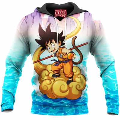 Goku Hoodie, Anime Hoodie, Dragon Ball Hoodie
