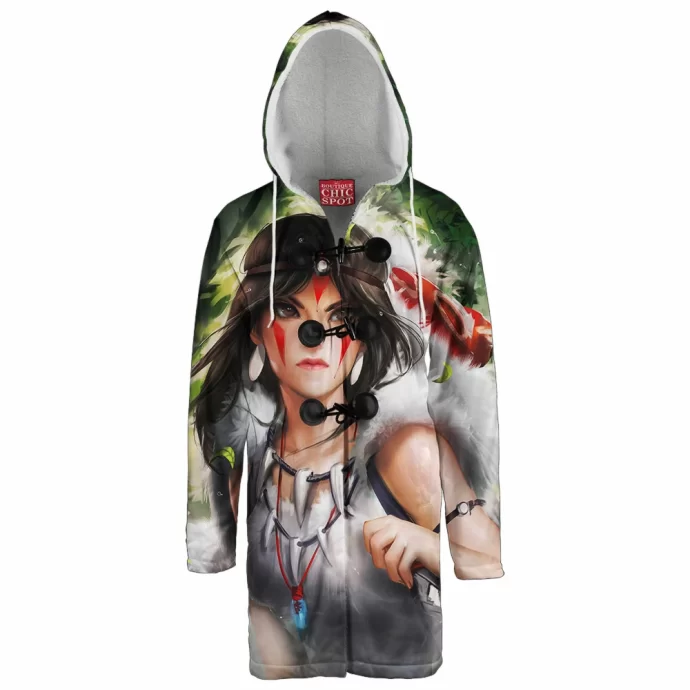 Princess Mononoke Hooded Cloak Coat