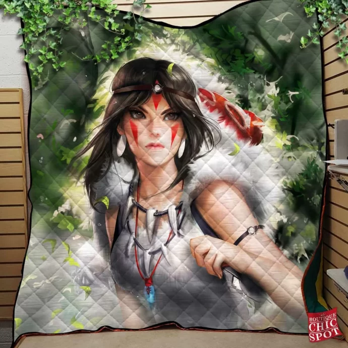 Princess Mononoke Quilt Blanket