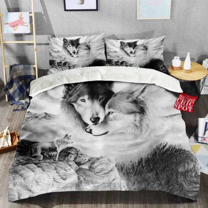 Wolf Mates Bedding Set