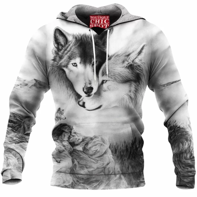 Wolf Mates Fleece Hoodie