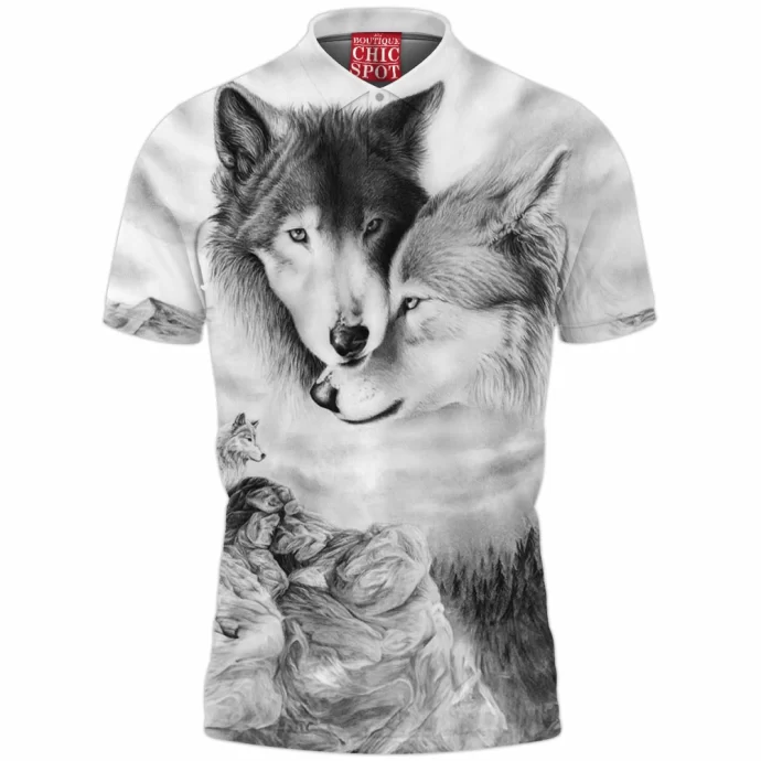 Wolf Mates Polo Shirt